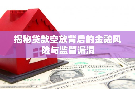 宝塔揭秘贷款空放背后的金融风险与监管漏洞