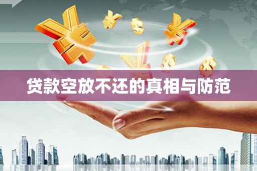 玉林贷款空放不还的真相与防范