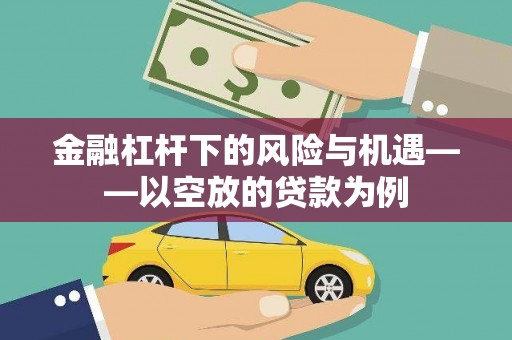 鄂州金融杠杆下的风险与机遇——以空放的贷款为例