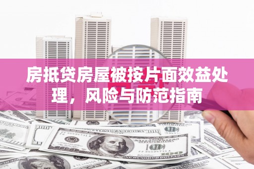 乐清房抵贷房屋被按片面效益处理，风险与防范指南